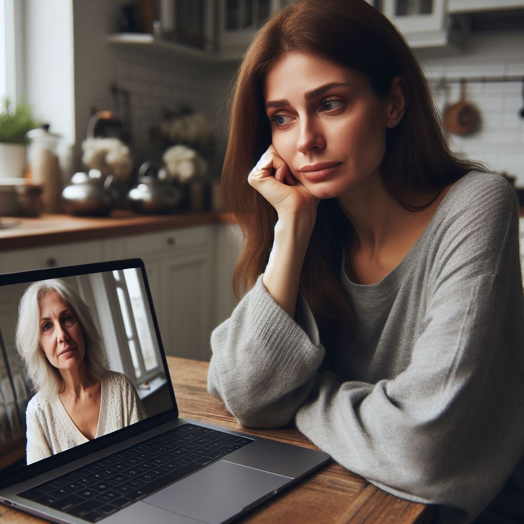 Online counselling session